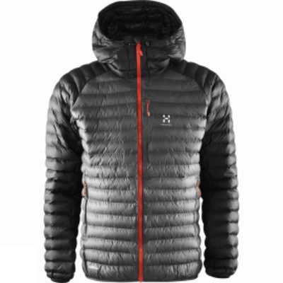 Haglofs Mens Essens Mimic Hood Magnetite / True Black Haglofs Mens Essens Mimic Hood Magnetite / True Black